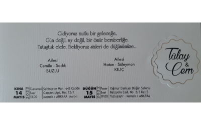 PİROĞGİL'in Hatun & Süleyman KILIÇ'ın Oğlu Cem'in 15 MAYIS 2022 PAZAR Günü Düğünü Vardır.