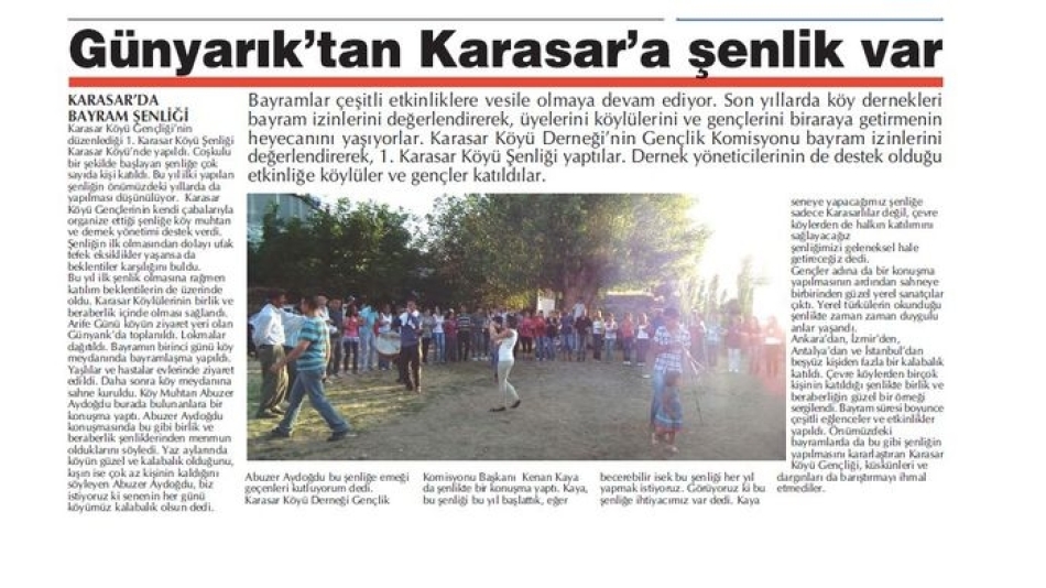 Divriği Gazetesi - 2011