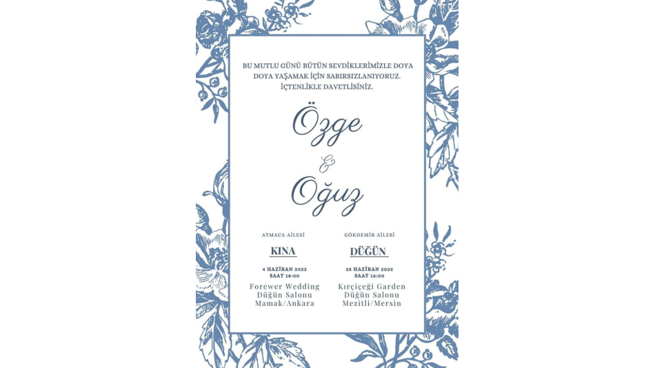 HAYDARGİL'in Gazi & Menevşe Atmaca'nın Kızı Özge'nin Düğünü Vardır...